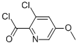 2-Pyridinecarbonyl chloride, 3-chloro-5-methoxy- (9CI) CAS#: 128073-10-9