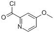 2-Pyridinecarbonyl chloride, 4-methoxy- (9CI) CAS#: 124050-26-6