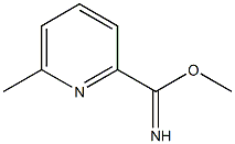 2-Pyridinecarboximidicacid,6-methyl-,methylester(9CI) CAS#: 129821-92-7