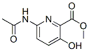2-Pyridinecarboxylicacid,6-(acetylamino)-3-hydroxy-,methylester(9CI) CAS#: 152824-40-3