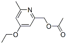 2-Pyridinemethanol,4-ethoxy-6-methyl-,acetate(ester)(9CI) CAS#: 142590-65-6