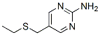 2-Pyrimidinamine, 5-[(ethylthio)methyl]- (9CI) CAS#: 37795-59-8