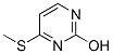 2-Pyrimidinol, 4-(methylthio)- (9CI) CAS#: 129618-62-8