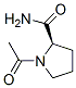 2-Pyrrolidinecarboxamide, 1-acetyl-, (R)- (9CI) CAS#: 136051-77-9