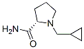2-Pyrrolidinecarboxamide,1-(cyclopropylmethyl)-,(2S)-(9CI) CAS#: 114812-44-1