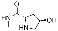 2-Pyrrolidinecarboxamide,4-hydroxy-N-methyl-,(2S-trans)-(9CI) CAS#: 143035-54-5