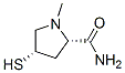 2-Pyrrolidinecarboxamide,4-mercapto-1-methyl-,(2S-cis)-(9CI) CAS#: 127930-20-5