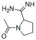 2-Pyrrolidinecarboximidamide, 1-acetyl- (9CI) CAS#: 139584-79-5