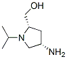 2-Pyrrolidinemethanol,4-amino-1-(1-methylethyl)-,(2S-cis)-(9CI) CAS#: 142228-37-3