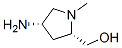 2-Pyrrolidinemethanol,4-amino-1-methyl-,(2S-cis)-(9CI) CAS#: 142228-34-0
