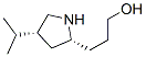 2-Pyrrolidinepropanol,4-(1-methylethyl)-,cis-(9CI) CAS#: 121898-90-6