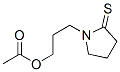 2-Pyrrolidinethione,  1-[3-(acetyloxy)propyl]- CAS#: 155106-23-3
