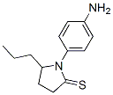 2-Pyrrolidinethione,  1-(4-aminophenyl)-5-propyl- CAS#: 126356-18-1