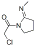 2-Pyrrolidinimine, 1-(chloroacetyl)-N-methyl- (9CI) CAS#: 122600-33-3
