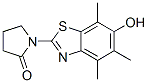 2-Pyrrolidinone, 1-(6-hydroxy-4,5,7-trimethyl-2-benzothiazolyl)- CAS#: 120164-97-8