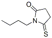 2-Pyrrolidinone,  1-butyl-5-thioxo- CAS#: 4166-04-5