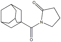 2-Pyrrolidinone, 1-(tricyclo[3.3.1.13,7]dec-1-ylcarbonyl)- CAS#: 139143-53-6