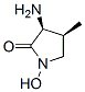 2-Pyrrolidinone,3-amino-1-hydroxy-4-methyl-,(3S-cis)-(9CI) CAS#: 132695-96-6