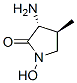 2-Pyrrolidinone,3-amino-1-hydroxy-4-methyl-,trans-(9CI) CAS#: 132619-44-4