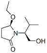 2-Pyrrolidinone,5-ethoxy-1-[1-(hydroxymethyl)-2-methylpropyl]-,[R-(R*,S*)]-(9CI) CAS#: 122383-41-9