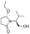 2-Pyrrolidinone,5-ethoxy-1-[1-(hydroxymethyl)-2-methylpropyl]-,[S-(R*,R*)]-(9CI) CAS#: 122383-38-4