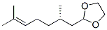 (-)-2-[(S)-2,6-Dimethyl-5-heptenyl]-1,3-dioxolane CAS#: 134876-96-3
