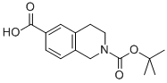 2-(TERT-BUTOXYCARBONYL)-1,2,3,4-TETRAHYDROISOQUINOLINE-6-CARBOXYLIC ACID CAS#: 170097-67-3