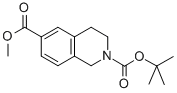 2-TERT-BUTYL 6-METHYL 3,4-DIHYDROISOQUINOLINE-2,6(1H)-DICARBOXYLATE CAS#: 170097-66-2