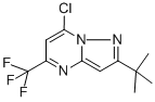 2-TERT-BUTYL-7-CHLORO-5-(TRIFLUOROMETHYL)PYRAZOLO[1,5-A]PYRIMIDINE CAS#: 175203-38-0