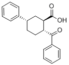 2-TRANS-BENZOYL-5-TRANS-PHENYL-1-CYCLOHEXANECARBOXYLIC ACID, 99 CAS#: 35033-79-5