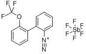 2-(TRIFLUOROMETHOXY)BIPHENYL-2'-DIAZONIUM HEXAFLUOROANTIMONATE CAS#: 175676-17-2