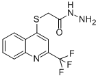(2-TRIFLUOROMETHYL-QUINOLIN-4-YLSULFANYL)-ACETIC ACID HYDRAZIDE CAS#: 175203-43-7