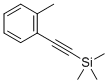 2-TRIMETHYLSILYLETHYNYLTOLUENE CAS#: 3989-15-9