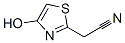 2-Thiazoleacetonitrile, 4-hydroxy- CAS#: 126743-35-9