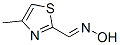 2-Thiazolecarboxaldehyde, 4-methyl-, oxime CAS#: 298205-15-9