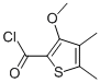 2-Thiophenecarbonyl chloride, 3-methoxy-4,5-dimethyl- (9CI) CAS#: 133659-18-4