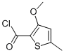 2-Thiophenecarbonylchloride,3-methoxy-5-methyl-(9CI) CAS#: 136344-15-5