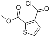 2-Thiophenecarboxylic acid, 3-(chlorocarbonyl)-, methyl ester (9CI) CAS#: 116722-19-1