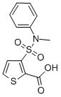 2-Thiophenecarboxylic acid, 3-((methylphenylamino)sulfonyl)- CAS#: 140947-39-3