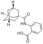 2-[(Tricyclo[3.3.1.13,7]decan-1-ylcarbonyl)amino]benzoic acid CAS#: 32639-99-9