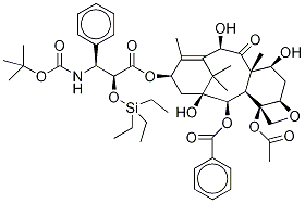2'-Triethylsilyldocetaxel CAS#: 162871-12-7