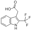 2-(Trifluoromethyl)-1H-indole-3-acetic acid CAS#: 132502-93-3