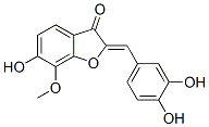 2-[(Z)-(3,4-Dihydroxyphenyl)methylene]-6-hydroxy-7-methoxybenzofuran-3(2H)-one CAS#: 486-24-8