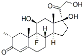 2 alpha-methyl-9 alpha-fluorocortisol CAS#: 432-34-8