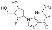 2-amino-1,9-dihydro-9-(2-fluoro-4-hydroxy-3-(hydroxymethyl)cyclopentyl)-6H-purin-6-one CAS#: 131043-40-8