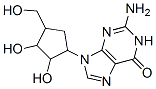 2-amino-1,9-dihydro-9-(2,3-dihydroxy-4-(hydroxymethyl)cyclopentyl)-6H-purin-6-one CAS#: 125073-26-9