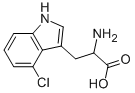 2-amino-3-(4-chloro-1H-indol-3-yl)propanoic acid CAS#: 118244-93-2