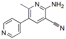 2-amino-3-cyano-6-methyl-5-(4-pyridyl)pyridine CAS#: 129090-35-3