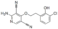2-amino-3,5-dicyano-4-(2-chlorophenol)-6-ethoxypyridine CAS#: 30464-17-6