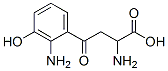 2-amino-4-(2-amino-3-hydroxyphenyl)-4-oxobutanoic acid CAS#: 484-78-6